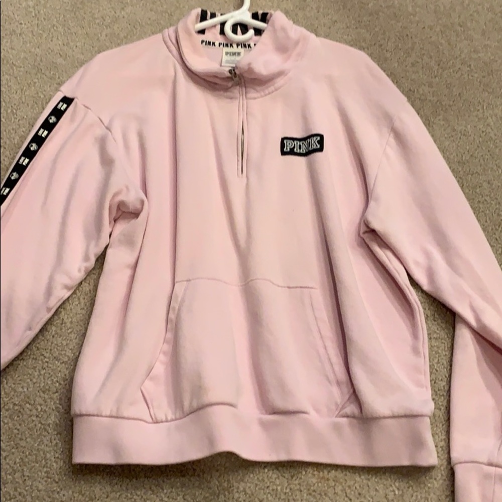 PINK half zip